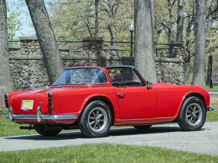  Triumph TR4 Surrey Top 1961 года  (фото 47 из 52)